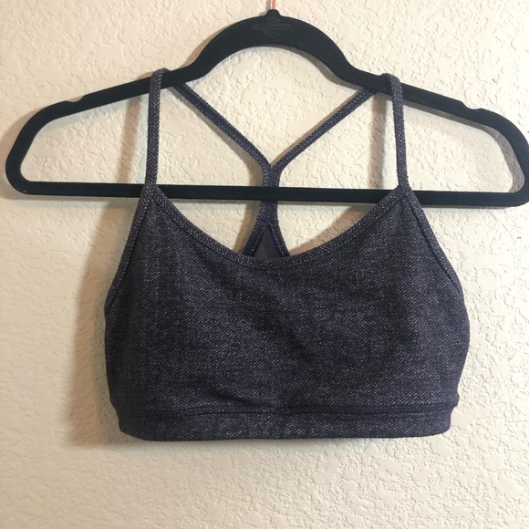 lululemon athletica Other - Lululemon Flow-Y Sports Bra Herringbone Size 6